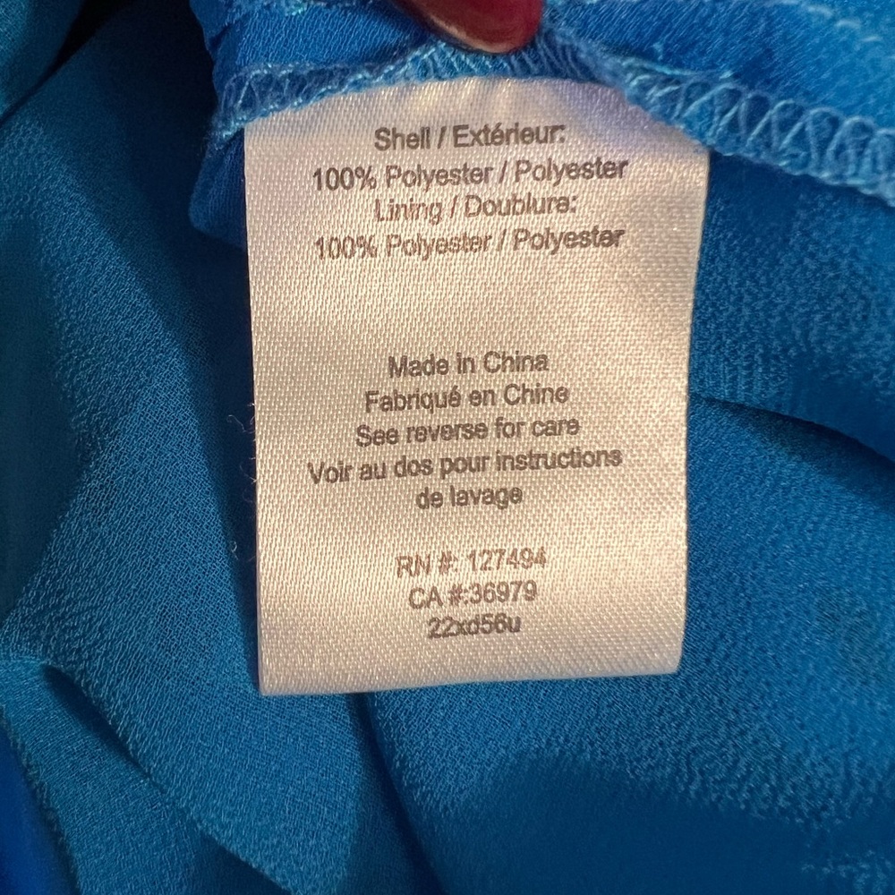 Heartloom Robin Dress In Cobalt Blue Size M. - Picture 6 of 7